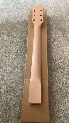 Custom Grand Paddle Guitar Headstock Unfinished Roasted Maple ST Guitar Neck Electric Acoustic Guitar Accept Kinds OEM supplier