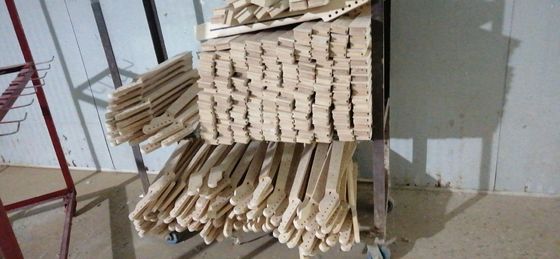 Custom Grand Paddle Guitar Headstock Unfinished Roasted Maple ST Guitar Neck Electric Acoustic Guitar Accept Kinds OEM supplier