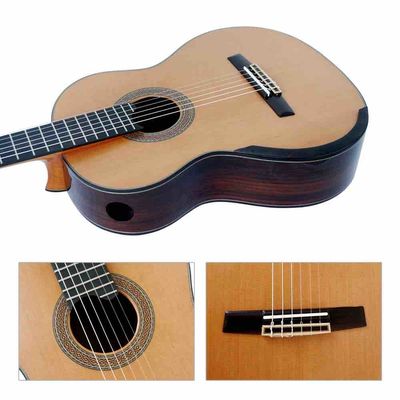 China Grand High Grade Classic Smallman Guitar Master Arch Back Lattice Sound Bracing Classical Guitar supplier