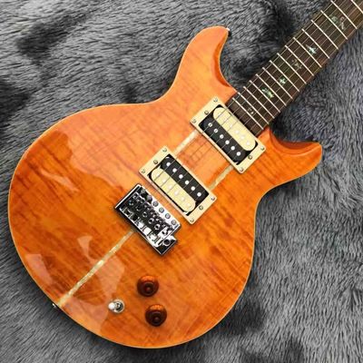 Grand Carlos Type Electric Guitar with 20mm Solid Flamed Body supplier