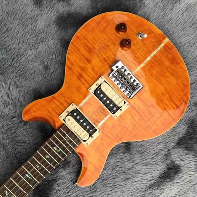 Grand Carlos Type Electric Guitar with 20mm Solid Flamed Body supplier