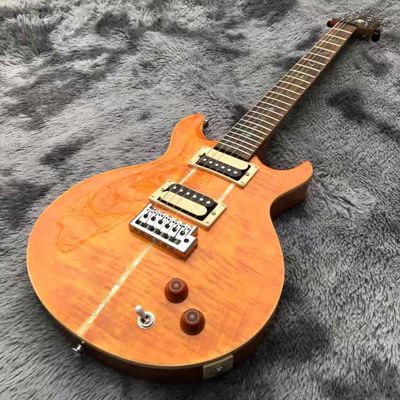 Grand Carlos Type Electric Guitar with 20mm Solid Flamed Body supplier