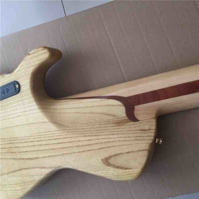 Custom Burst Maple Top 6 Strings Bass Guitar Neck Through Body Ebony Fingerboard Active Pickups Electric Bass supplier