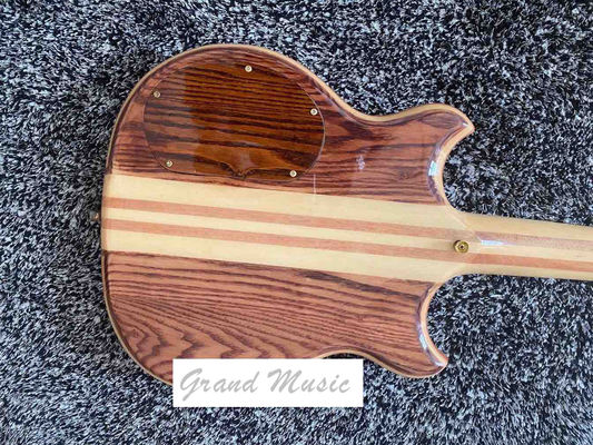 Custom 4 Strings Neck Through Body Alembic Style Bass Guitar supplier