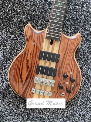 Custom 4 Strings Neck Through Body Alembic Style Bass Guitar supplier