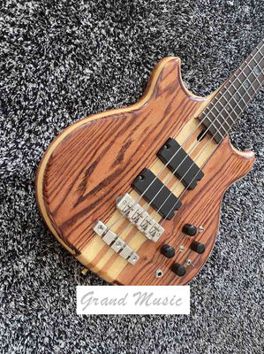 Custom 4 Strings Neck Through Body Alembic Style Bass Guitar supplier