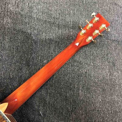 Custom Grand GD45md Madagascar Acoustic Guitar Solid Europe KOA Back Side Maple Top and Binding One Pcs Mahogany Neck LR supplier