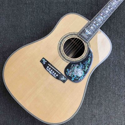 Custom Grand D-100A Acoustic Guitar AAAA All Solid Wood MT Guitar supplier