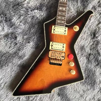 Custom High Gloss Black Destroyer Duplex Tremolo System Electric Guitar in Black or Sunburst supplier