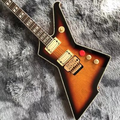 Custom High Gloss Black Destroyer Duplex Tremolo System Electric Guitar in Black or Sunburst supplier