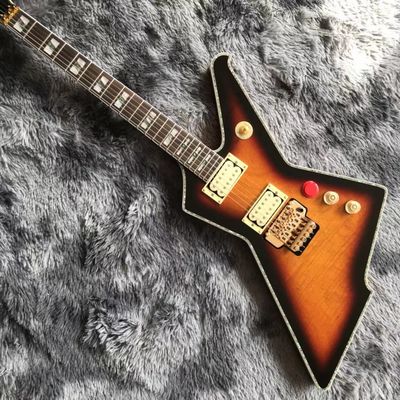 Custom High Gloss Black Destroyer Duplex Tremolo System Electric Guitar in Black or Sunburst supplier