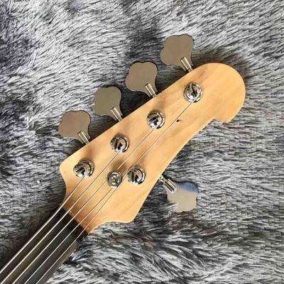 Custom High Quality 5 Strings MM StingRay Active Pickups 9V Battery Electric Bass Guitar supplier