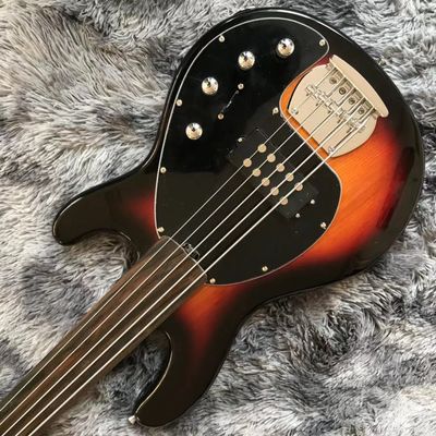 Custom High Quality 5 Strings MM StingRay Active Pickups 9V Battery Electric Bass Guitar supplier