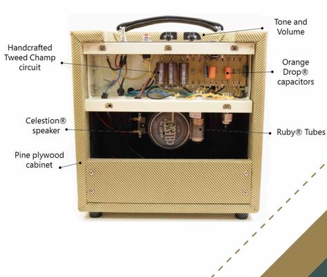 Custom 5F2A Champ Tweed Tube Amplifier Combo Volume Tone Control Price is Depend on Qty supplier