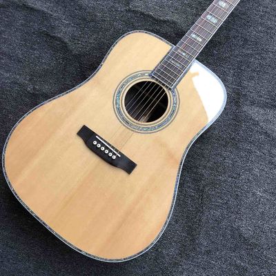 Custom Solid Spruce Top 41 Inch Rosewood Fingerboard Left Handed Acoustic Guitar supplier