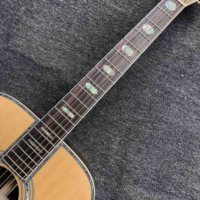 Custom Solid Spruce Top 41 Inch Rosewood Fingerboard Left Handed Acoustic Guitar supplier