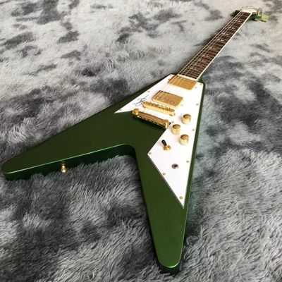 Custom Grand Flying V Electric Guitar China OEM Custom Body flying v guitar&amp; Kits supplier