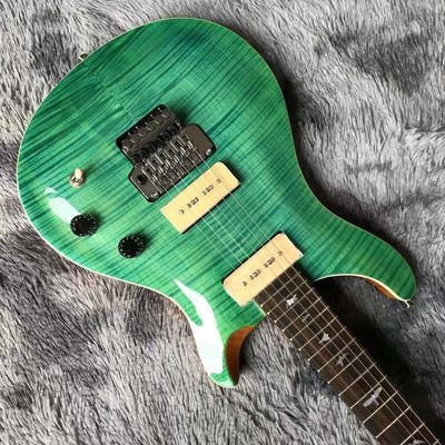 Custom Flamed Maple Top Electric Guitar supplier