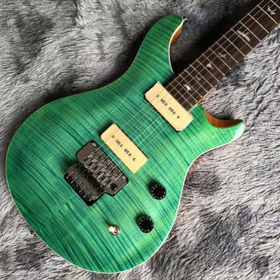 Custom Flamed Maple Top Electric Guitar supplier