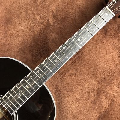 Custom J45 Body AAAA All Solid Wood Acoustic Guitar Sandalwood Back and Sides in Sunset Color with Classic Headstock Log supplier