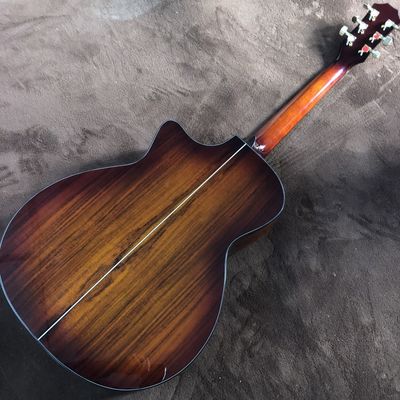 Custom Solid KOA Wood Top K24ce Ebony Fingerboard 41&quot; Folk Electric Guitar supplier