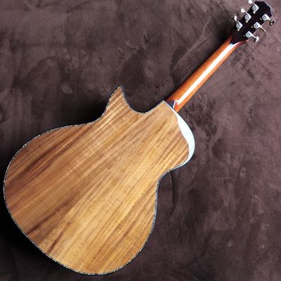 Custom 2021 New Style GPS14 with Angle Cut Corners Real abalone Inlay KOA Wood Acoustic Guitar supplier