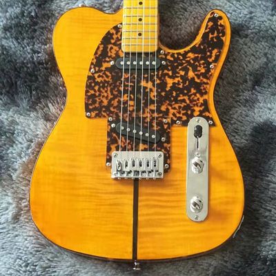 Custom HAnderson Hohner Mad-cat Vintage Rare Flame Top Finish Nicer Tele Electric Guitar supplier