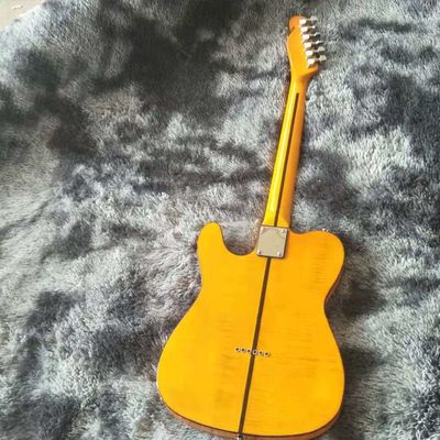 Custom HAnderson Hohner Mad-cat Vintage Rare Flame Top Finish Nicer Tele Electric Guitar supplier