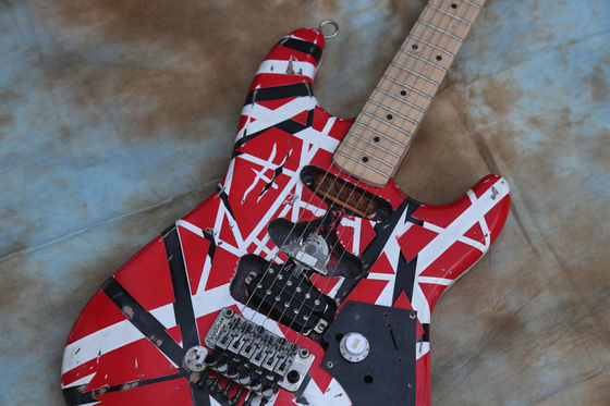 Custom Eddie Van Halen TRIBUTE Electric Guitar Frankenstein Frankenstrat Style Relic Type supplier