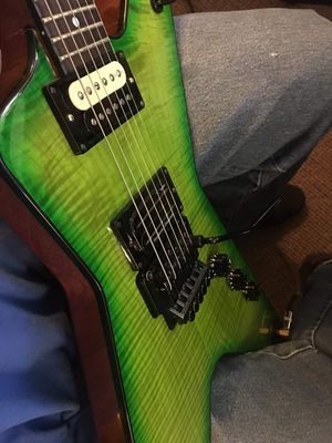 Custom Flamed Maple Top FloydRose Tremolo Dimebag Slime Electric Guitar supplier