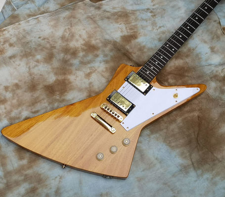 Custom Flamed Maple Top FloydRose Tremolo Dimebag Slime Electric GuitarCustom Korena Explorer Electric Guitar in Stock A supplier