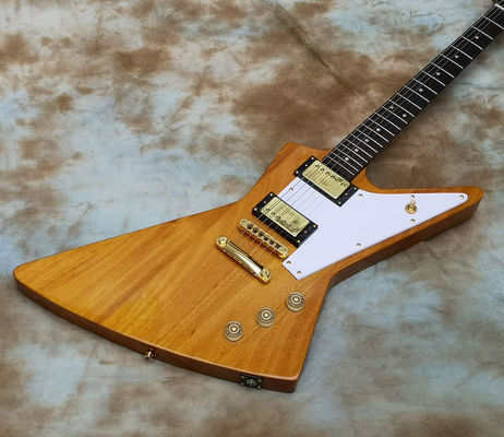 Custom Flamed Maple Top FloydRose Tremolo Dimebag Slime Electric GuitarCustom Korena Explorer Electric Guitar in Stock A supplier