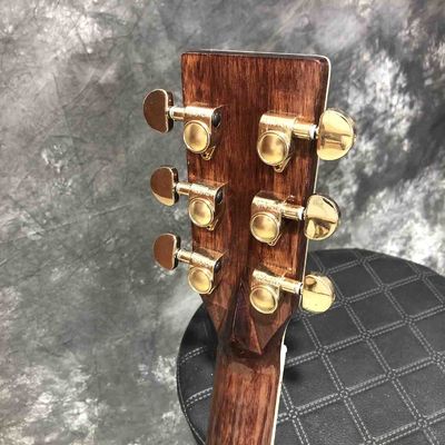 Custom Solid Cedar Top 45c Body Dreadnought Classic Acoustic Guitar with FSM Pickup 301 Hardcase supplier