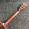 Custom AAAAA All Solid Wood Spruce 41 Inch Herringbone Binding Acoustic Guitar supplier