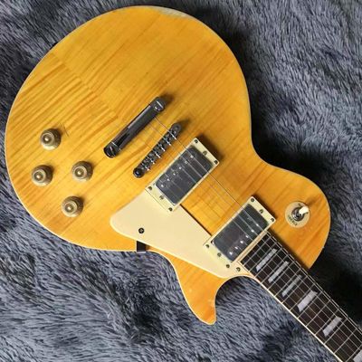 Custom Tom Murphy 1959 Les Paul Standard Electric Guitar Lemon Drop supplier