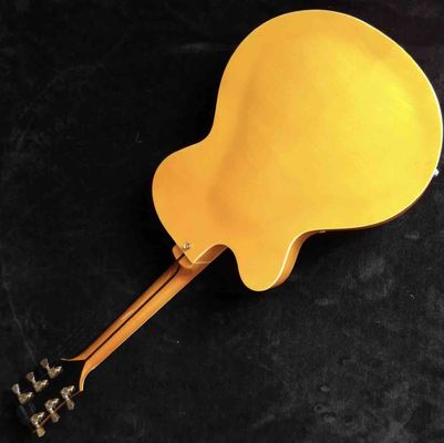 Custom Golden Jazz Electric Guitar in Yellow supplier