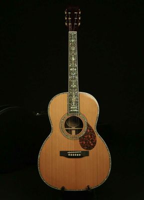 Custom Full Solid Wood Handmade Acoustic Guitar India Rosewood Real Abalone Binding supplier