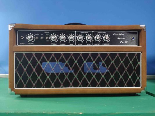 2021 NEW Custom Grand Overdrive Special Guitar Amplifier Head 50W with Loop Brown Tolex JJ Tubes Dumble Style supplier