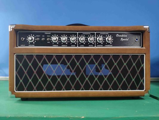 Custom Grand Overdrive Special Guitar Amplifier 20W in Brown Tolex with JJ Tu2 X EL84 Power Tubes 3 X 12ax7 Preamp Tubes supplier