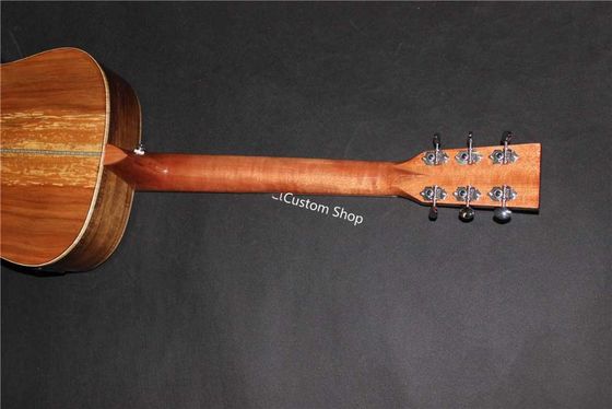 Custom Grand AAAAA All Solid European Applewood OMJM Acoustic Guitar Herringbone Binding supplier