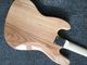 Custom 4 strings fanned fret electric bass ash body maple neck 33-35' passive pick up supplier