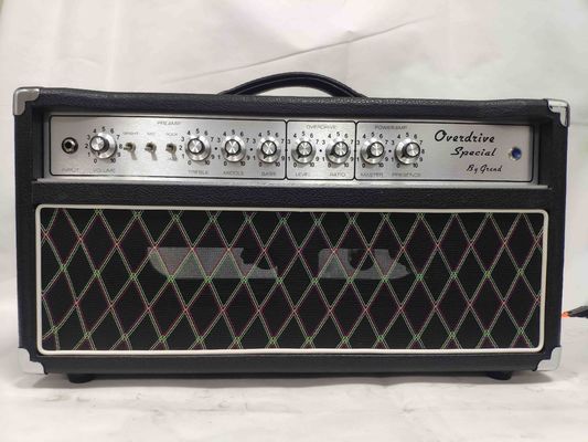 Custom G-ODS TONE Overdrive Special By Grand 50W in Black Color with Silver Faceplate JJ Tubes Loop supplier