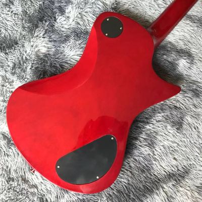 Custom Grand Musicman Left-Handed Version Style Electric Guitar in Red supplier