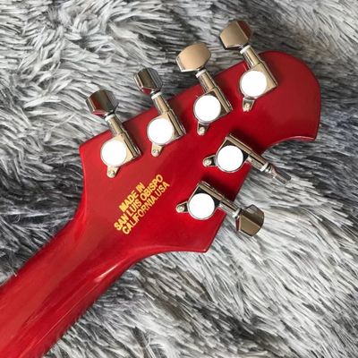 Custom Grand Musicman Left-Handed Version Style Electric Guitar in Red supplier