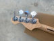 Custom 4 Strings Flamed Maple Neck Maple Fingerboard Electric Bass Guitar Chrome hardware supplier