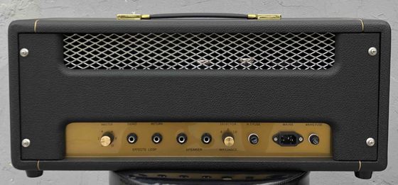 Custom Grand JTM45 Handmade Amp Head 50W in Black with Imported Gold Stripe AAAAA Grade Cabinet supplier