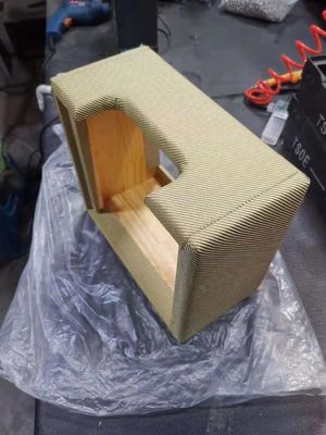 Custom 5F1A Style Champ Tweed Guitar Amplifier Cabinet supplier