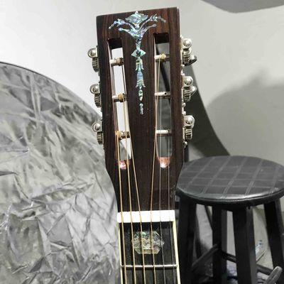 Custom 40 Inch Om Body Aaaaa All Solid Wood Acoustic Guitar supplier