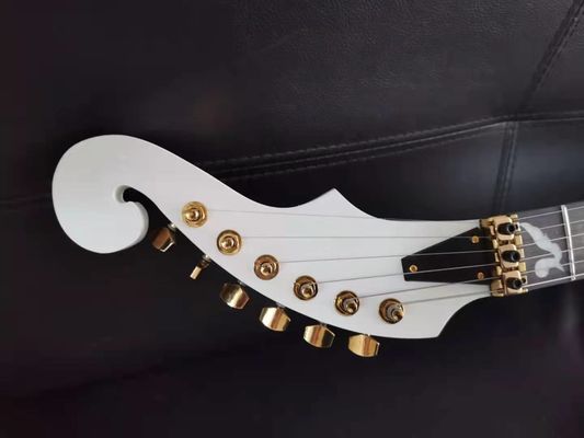 Custom 2021 new design irregular hand carved electric guitar accept OEM supplier