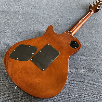 Custom Grand Flamed Maple Top Electric Guitar with Chrome Hardware supplier